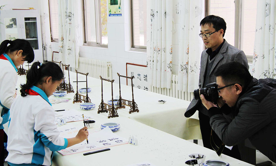 双鸭山常州书法教育微网站开发案例